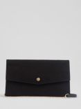 L.K.Bennett Layla Suede Clutch Bag