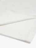John Lewis ANYDAY Pure Cotton Flat Sheet, White
