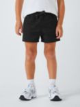 John Lewis Kids' Cotton School PE Shorts, Black