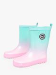 Hype Kids' Fade Crest Wellington Boots