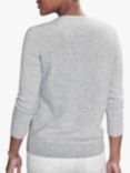 Pure Collection Crew Neck Cashmere Cardigan
