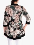 chesca Butterfly Print Jacket, Blush/Ivory