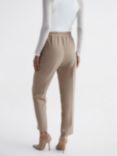 Reiss Hailey Pull On Trousers, Mink
