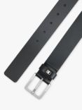 BOSS Flag Buckle Leather Belt