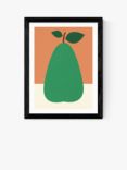 EAST END PRINTS Rosi Feist 'Green Pear' Framed Print
