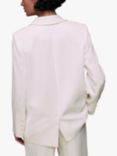 Whistles Andie Wedding Blazer, Ivory/Multi