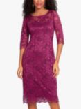 Alie Street Lila Lace Dress, Orchid Pink