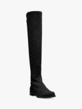 Stuart Weitzman 5050 Suede Long Knee Boots, Black