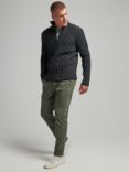Superdry Wool Blend Cable Henley Jumper