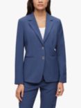 HUGO BOSS Jasewa Tailored Wool Blazer, Blue