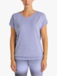 Venice Beach Sui Short Sleeve Gym Top, Lilac Haze