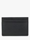 BOSS Gallery Tumbled Leather Card Holder, Black
