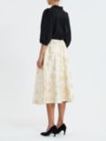 Lollys Laundry Bristol Midi Skirt, Creme