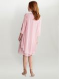 Gina Bacconi Aribelle Empire Waist Jacket Mini Dress, Rose Pink, Rose Pink