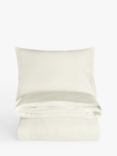John Lewis Crisp & Fresh 400 Thread Count Egyptian Cotton Bedding, Natural Cream