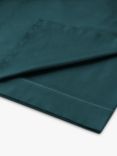 John Lewis Soft & Silky 400 Thread Count Egyptian Cotton Flat Sheet, Teal