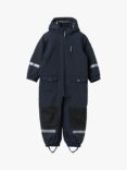 Polarn O. Pyret Kids' Shell Overall, Navy