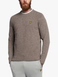 Lyle & Scott Crew Neck Boucle Jumper