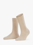 FALKE Sensitive London Cotton Rich Ankle Socks, Sand Melange
