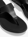 FitFlop Gracie Leather Buckle Detail Flip Flops