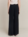 Ghost Brooke Wide Leg Women's Trousers, Black