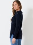 Crew Clothing Ida Cable Knit Wool Blend Jumper