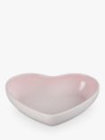 Le Creuset Stoneware Heart Cereal Bowl, 20cm, Shell Pink