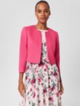 Hobbs Elize Tailored Jacket, Bright Pink