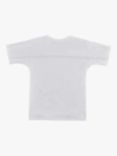 Angel & Rocket Kids' Evan Cotton Slub T-Shirt, White