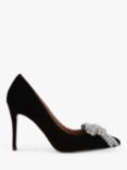 Kurt Geiger London Belgravia Bow Court Shoes, Black