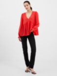 French Connection Crepe Light V-Neck Top