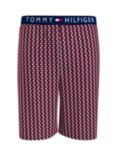 Tommy Hilfiger Logo Cotton Jersey Shorts, Coastal Navy/Multi
