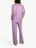 Fable & Eve Silky Pyjama Set, Lilac