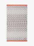 Ted Baker Houndstooth Geo Towels, Charcoal