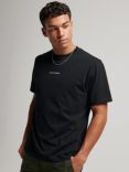 Superdry Code Logo T-Shirt, Black