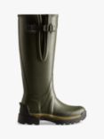 Hunter Balmoral Side Adjustable Wellington Boots, Dark Olive