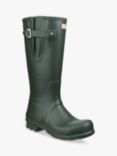 Hunter Original Tall Side Adjustable Wellington Boots, Olive