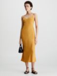 Calvin Klein Slip Dress, Vintage Gold