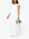 Tiffany Rose Marie Maternity Wedding Dress, Ivory
