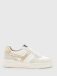AllSaints Vix Low Top Leather and Suede Trainers