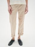 InWear Annalee Straight Fit Trousers, Cement, Cement