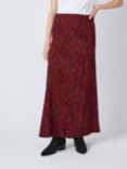 AND/OR Nyla Shibori Skirt, Red/Multi