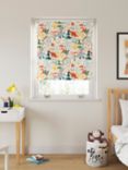 John Lewis Forest Dinosaurs Blackout/Thermal Roller Blind, Multi