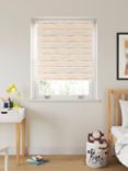 John Lewis Wobbly Stripe Blackout/Thermal Roller Blind, Multi