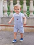 Trotters Baby Alexander Shorts Dungarees