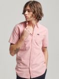 Superdry Oxford Short Sleeve Shirt, Americana Red