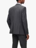 BOSS Huge Virgin Wool Slim Fit Suit Jacket, Dark Grey