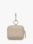 Whistles Bibi Mini Keyring Bag, Taupe