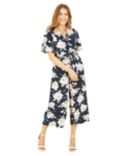 Mela London Mela London Floral Print Jumpsuit, Navy