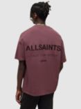 AllSaints Underground T-Shirt, Sage Purple